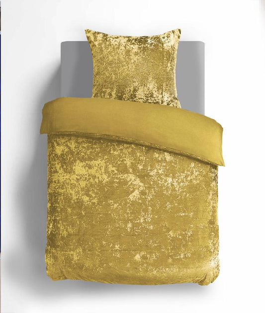 Velvet Overtrek - Yellow (1 pers)